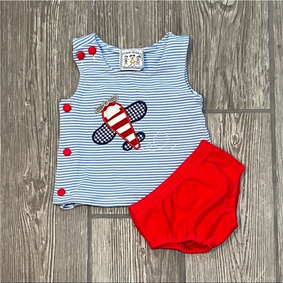 Three Sisters Other - NWOT Airplane Matching Set Outfit